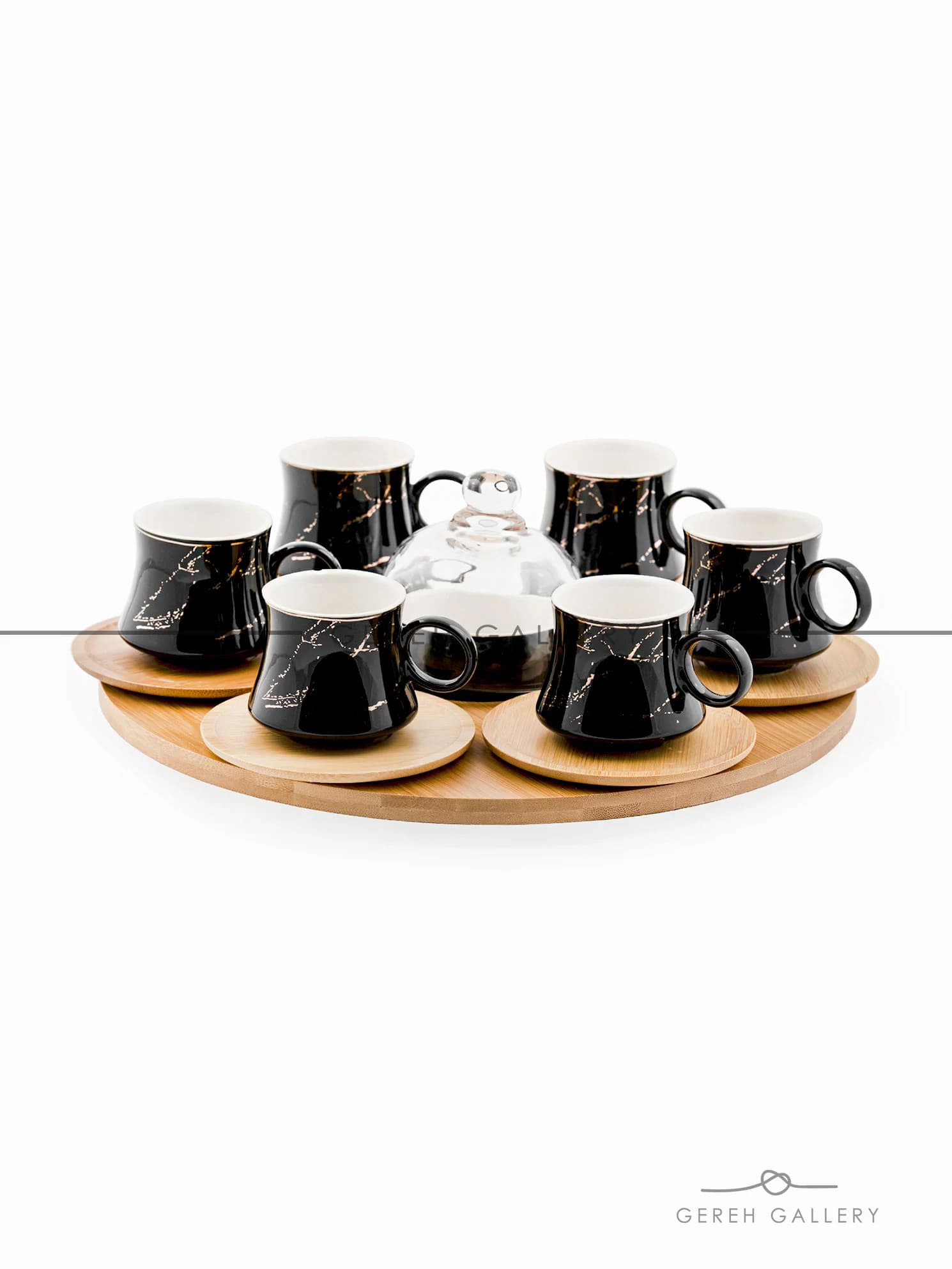 سرویس چای خوری طرح ماربل