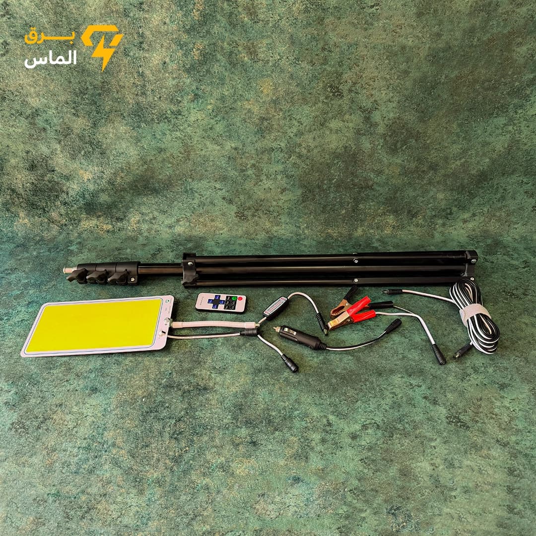 چراغ کمپینگ ۳۶۰ لایت مدل L800 با پایه و لنسر — تصویر ۸