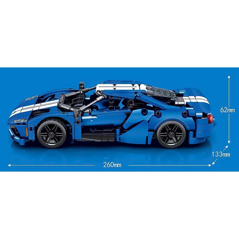لگو تکنیک ماشین فورد جی تی Ford GT برند سیمبو آیتم 715302 — تصویر ۳