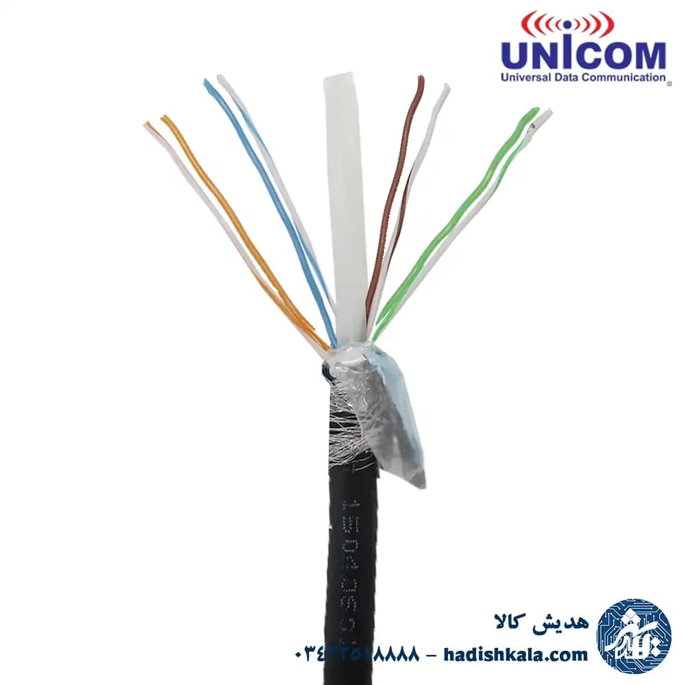 كابل شبكه ایرانی CAT6 SFTP OUTDOOR يونيكام مدل UC-CABO6 I