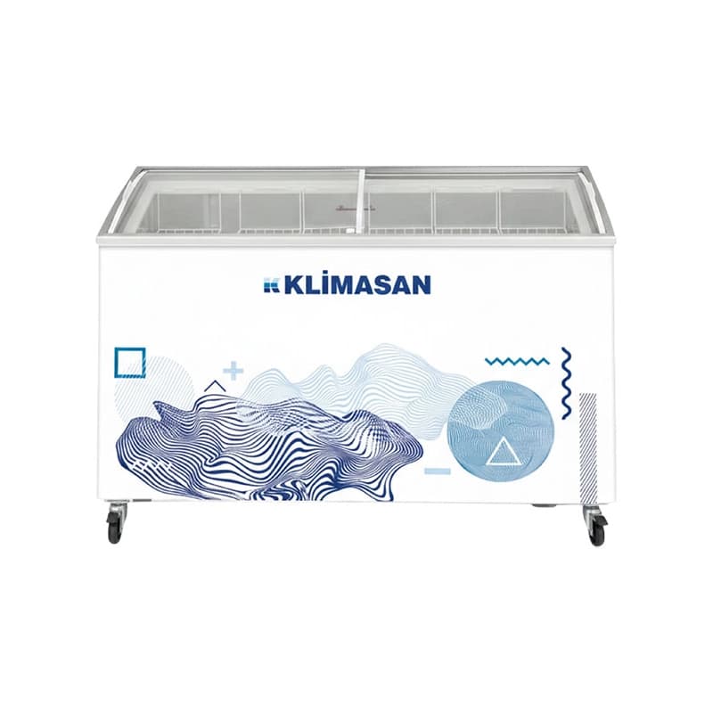فریزر صندوقی کلیماسان عرض 130 مدل D400 DFSG AC — تصویر ۲