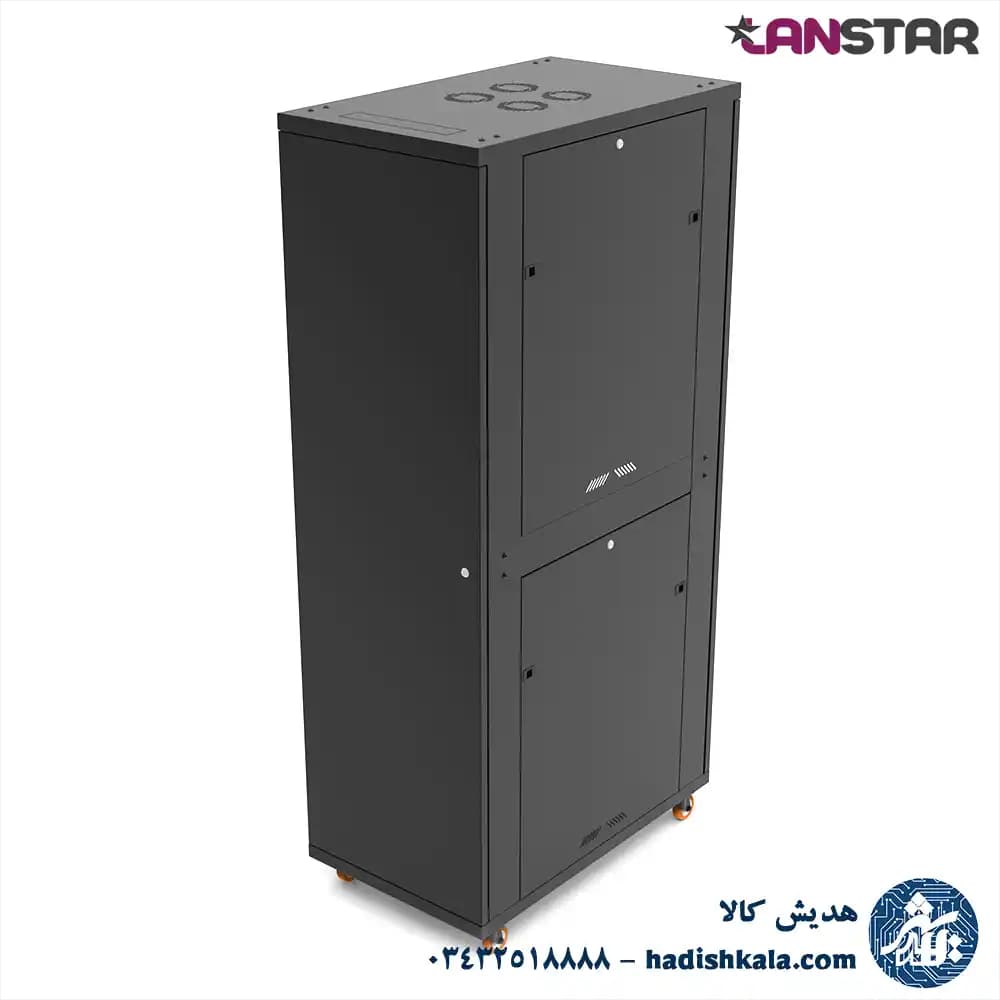 رک ایستاده 42 یونیت عمق 100 سری پرو لن استار درب مشبک — تصویر ۲