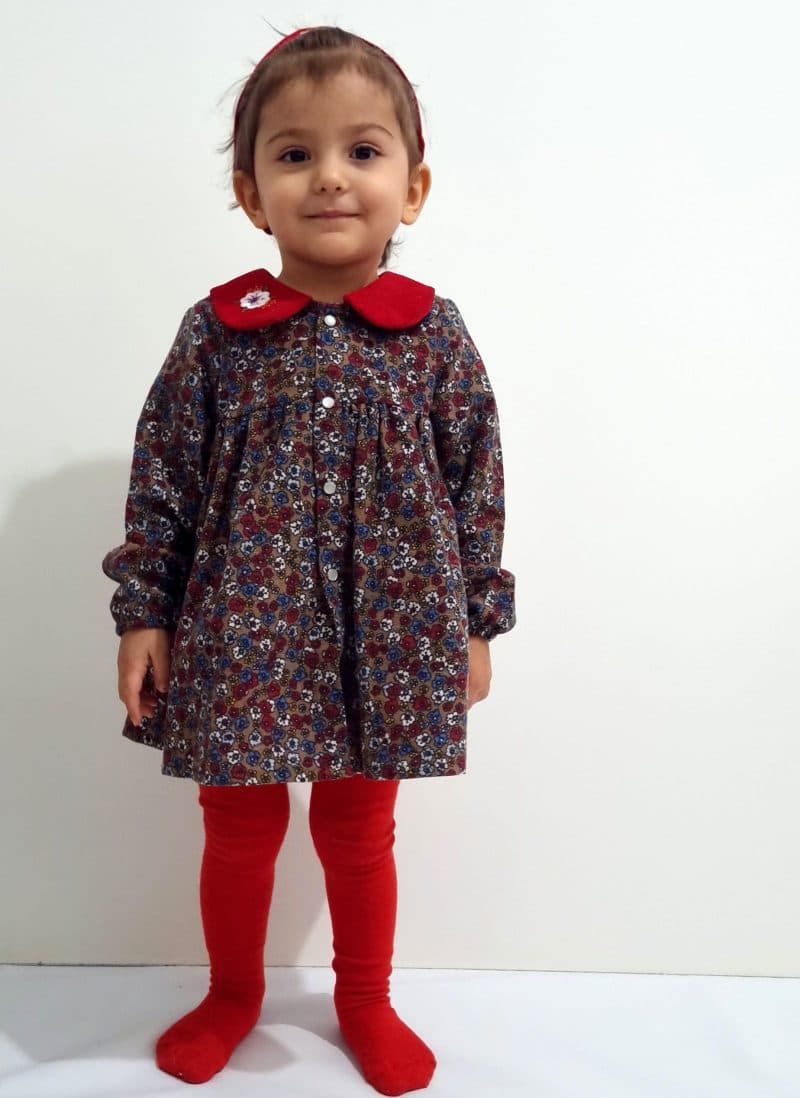 ست پیراهن و هد فلاورز دخترانه شیککو تا دو سال — تصویر ۷