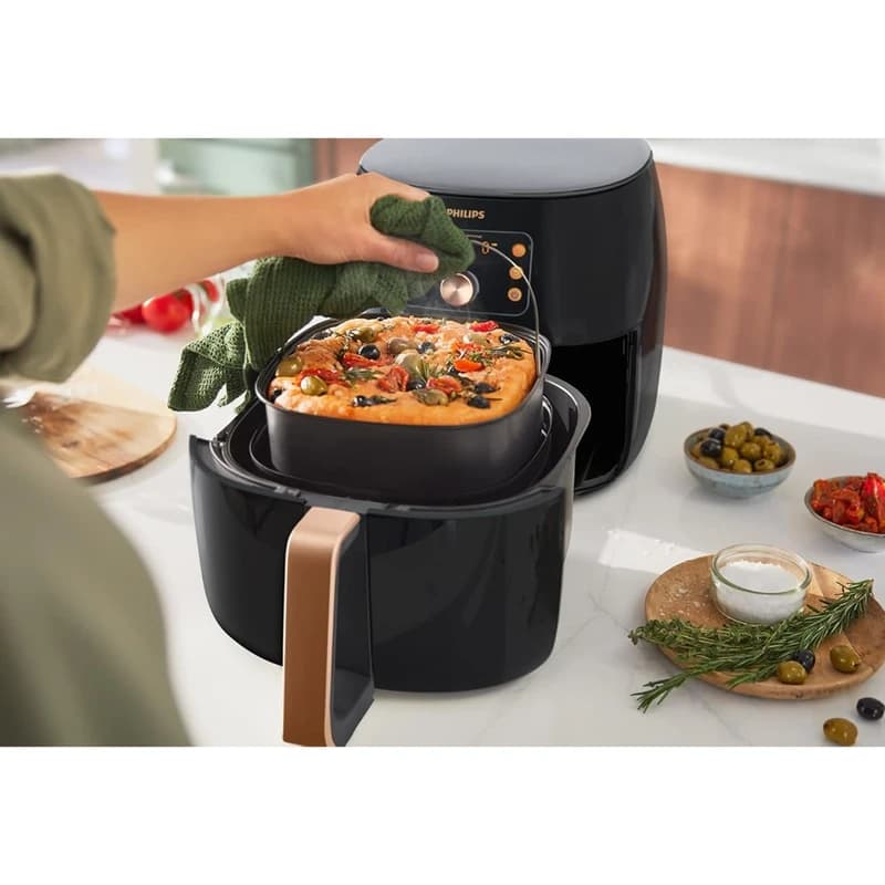 سرخ کن بدون روغن فیلیپس مدل HD9863/91 ظرفیت ۷.۳ لیتری — تصویر ۱۱