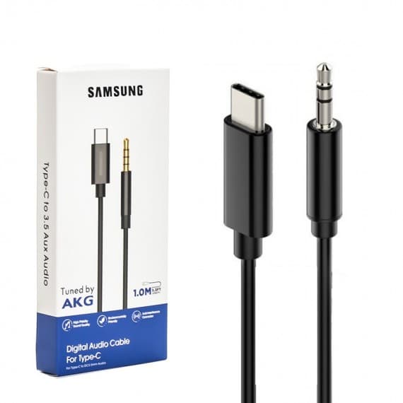 کابل تبدیل Type-C به AUX سامسونگ (Samsung) طول 1 متر مدل AKG — تصویر ۲
