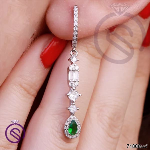 سرویس نقره زنانه نگین کریستال کد 71806 — تصویر ۵