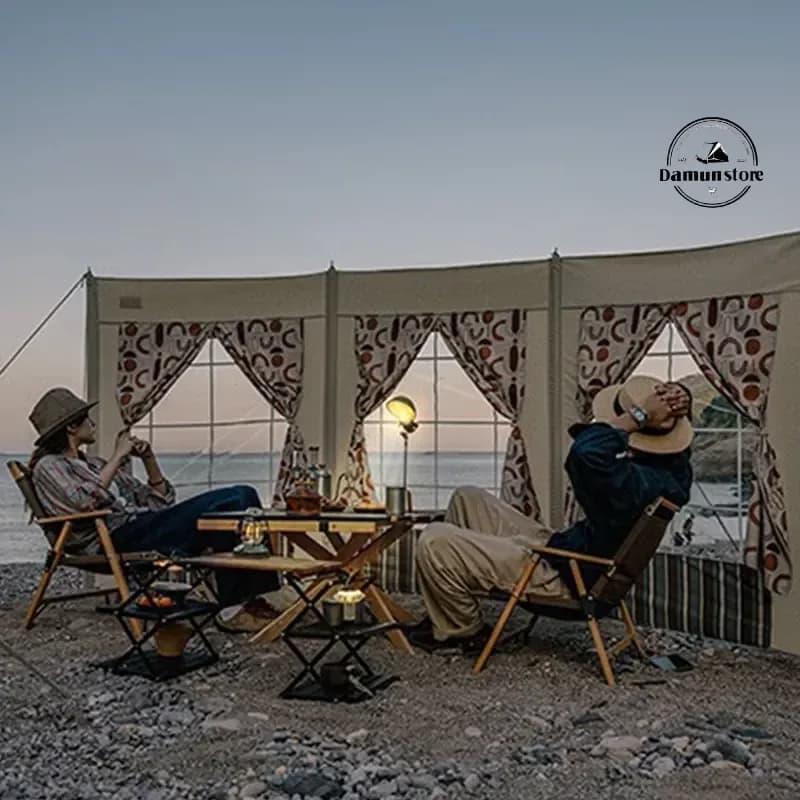 چراغ کمپینگ گیره دار به همراه پایه مدل NATUREHIKE NH22ZM002 — تصویر ۶