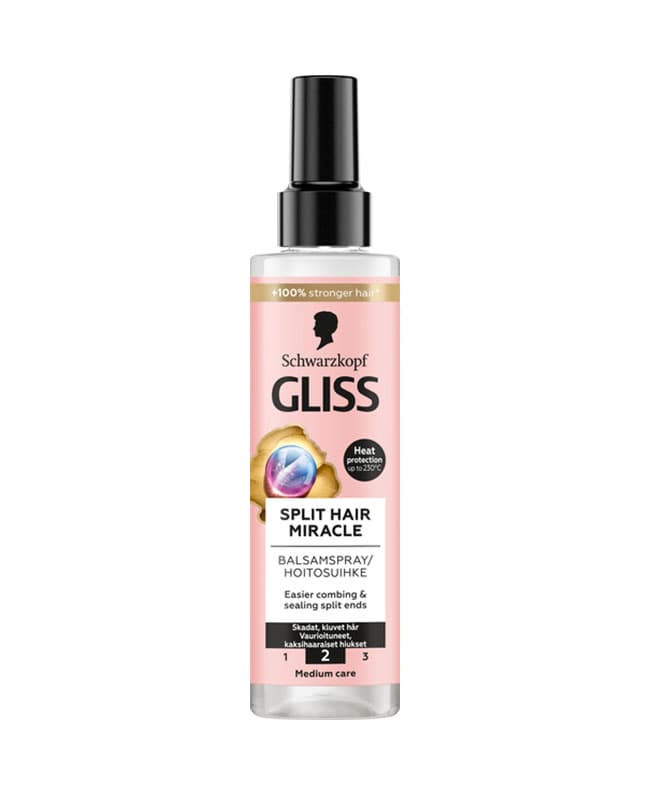 اسپری دوفاز ضد موخوره glissگليس split hair miracle حجم 200 ميل