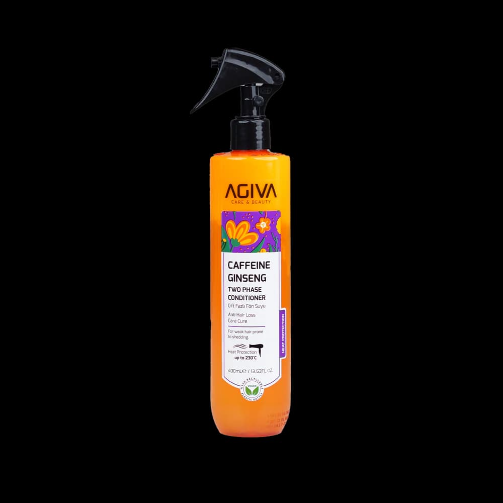 سرم دوفاز ضد حرارت آگیوا Agiva حاوی کافئین و جنسینگ حجم 400 میل