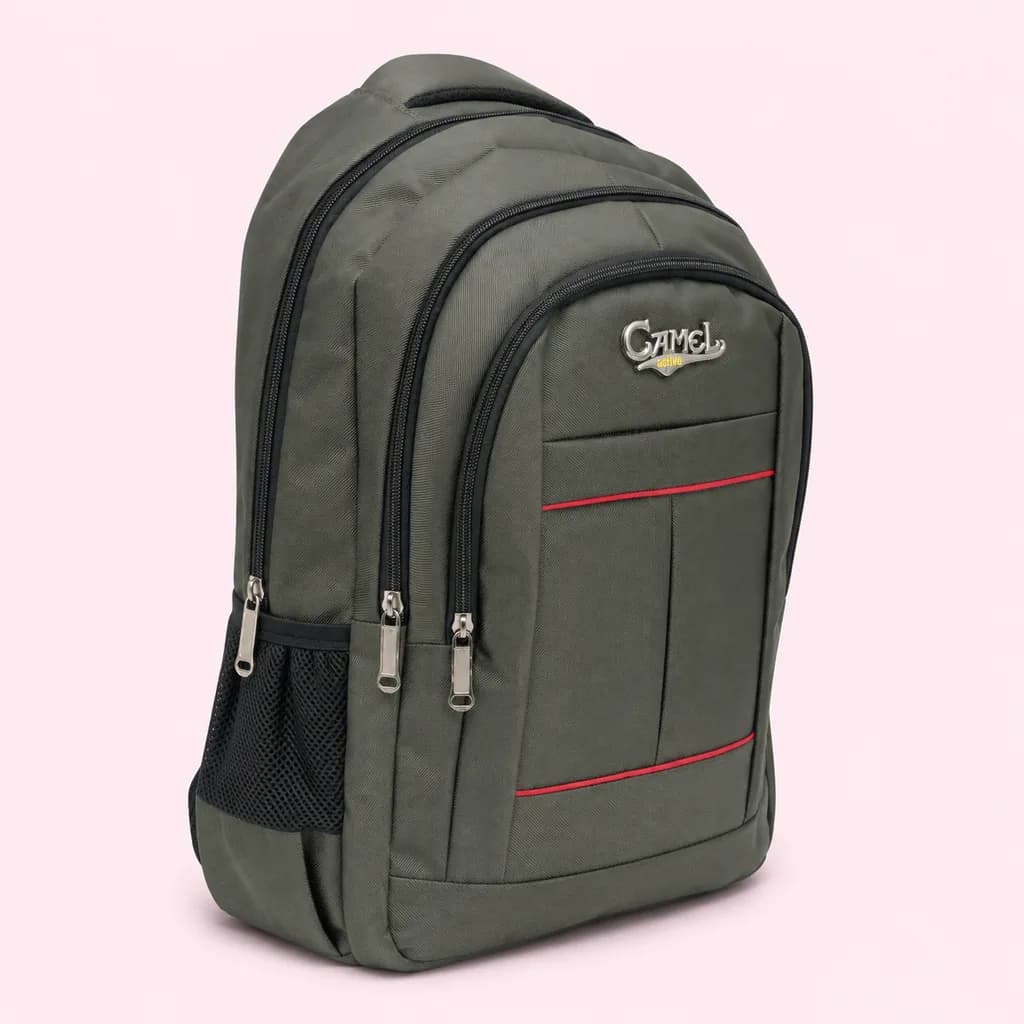 کوله پشتی لپ تاپ CAMEL Active | کیف دانشجویی و اداری چند منظوره — تصویر ۲