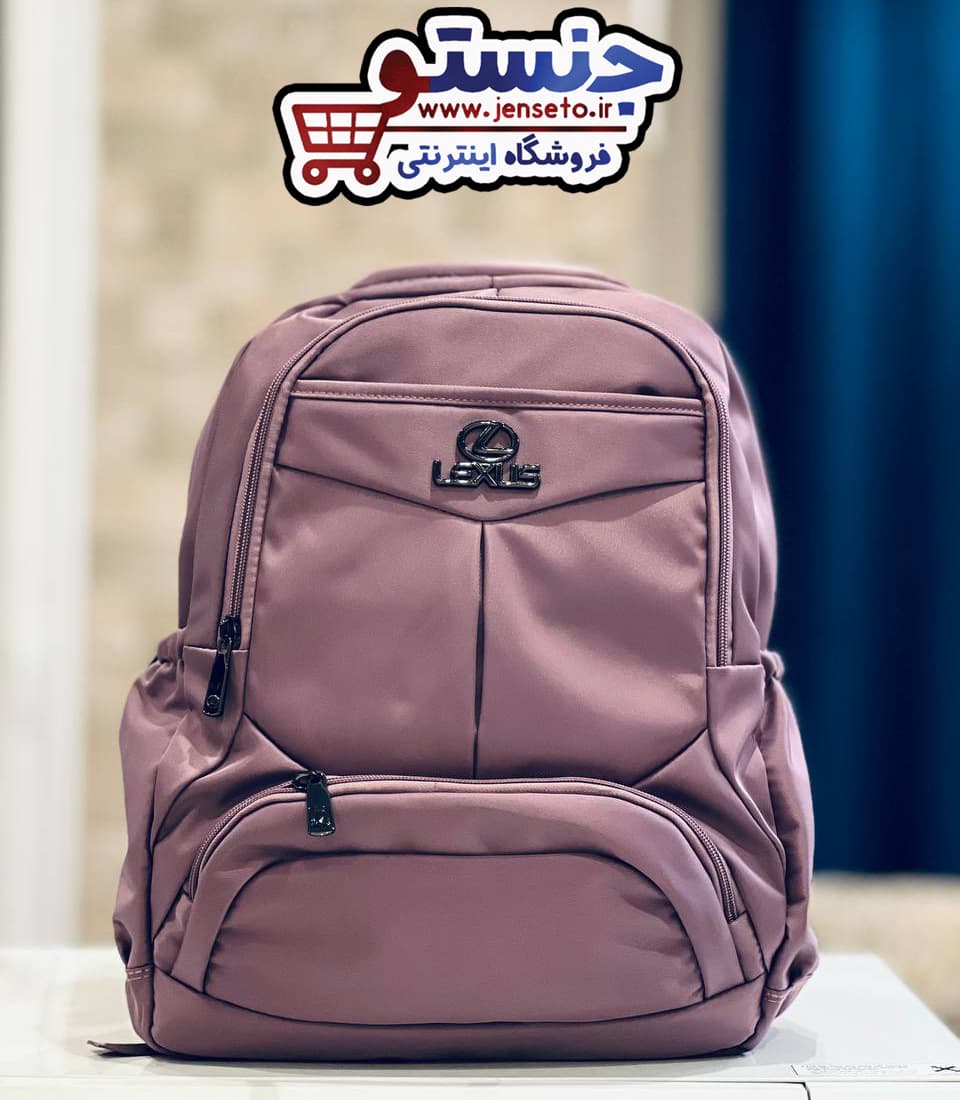 کوله پشتی اسپرت لکسوس جا لپ تاپی دار خط وسط دار lexus (کیف مدرسه پسرانه و دخترانه) کد 901209
