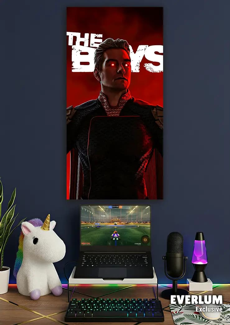 متال پوستر سریال The Boys شخصیت Homelander کد N701