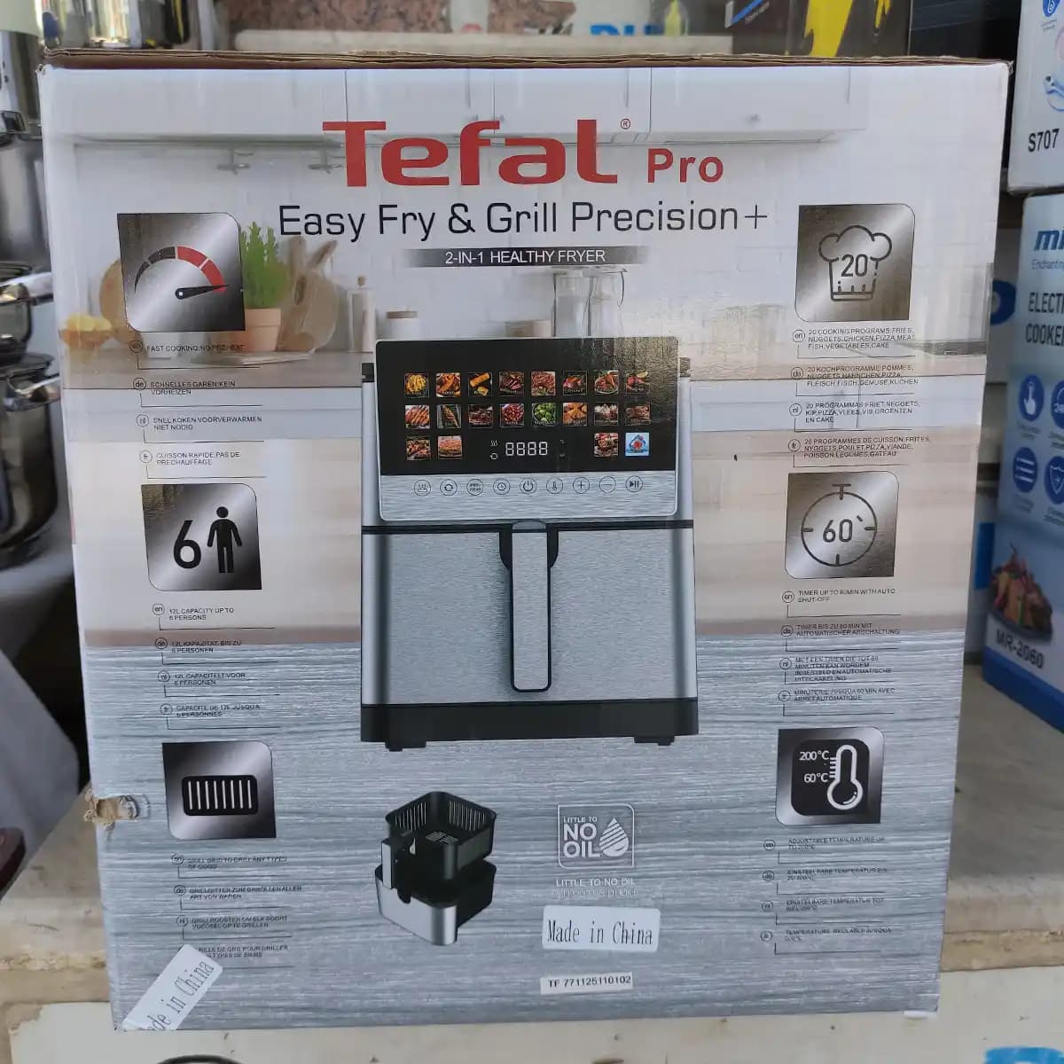 سرخ کن و گریل بدون روغن تفال پرو مدل TF-1102 — تصویر ۴
