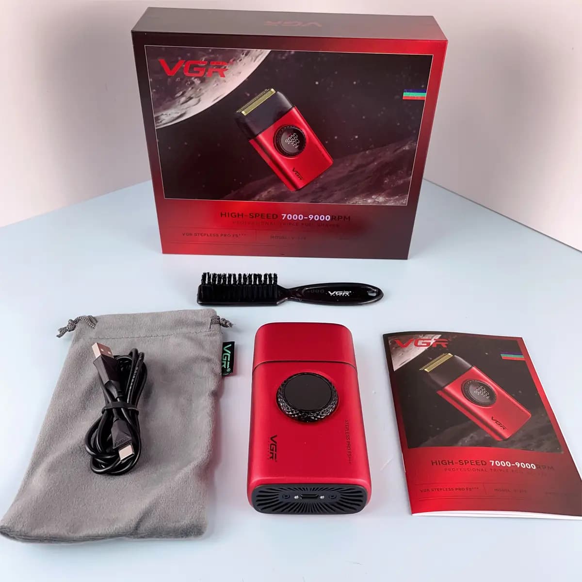 ماشین اصلاح وی جی آر مدل V-378 — تصویر ۶