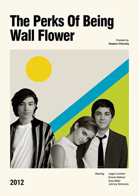 متال پوستر فیلم The Perks of Being a Wallflower کد N201