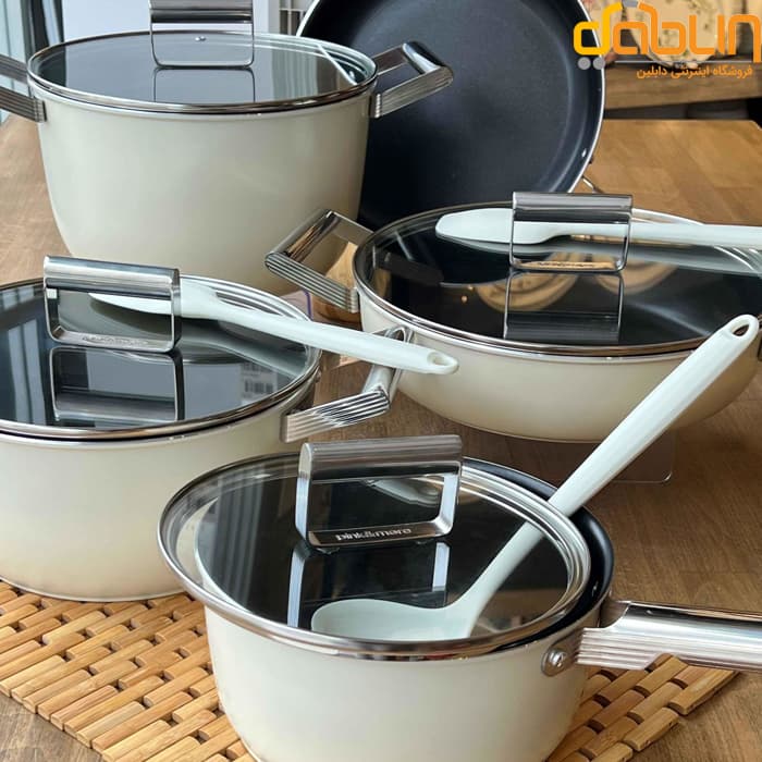 سرویس قابلمه 9 پارچه پینک مور مدل gourmet — تصویر ۳