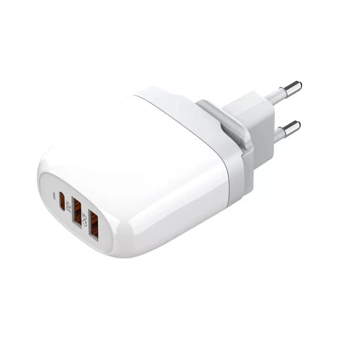 شارژر دیواری 65 وات الدینیو مدل A3511Q همراه با کابل — تصویر ۳