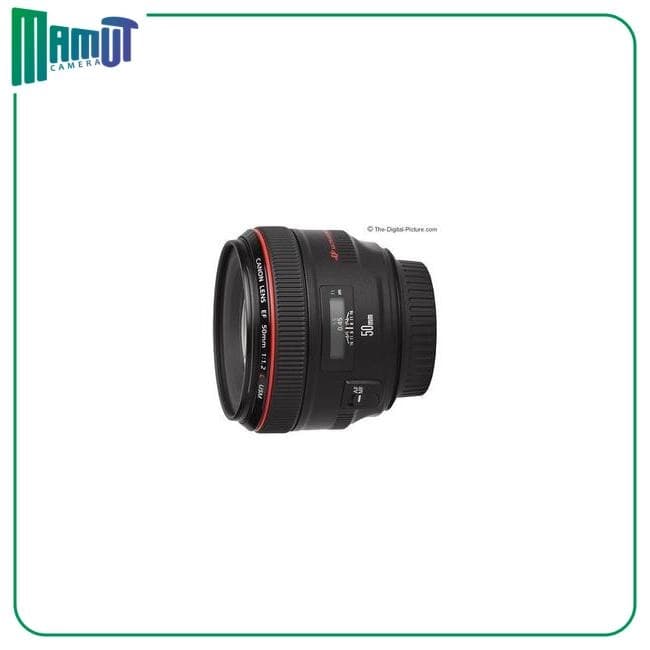 لنز کانن مانت ای اف مدل Canon lens EF 50mm f/1.2L USM