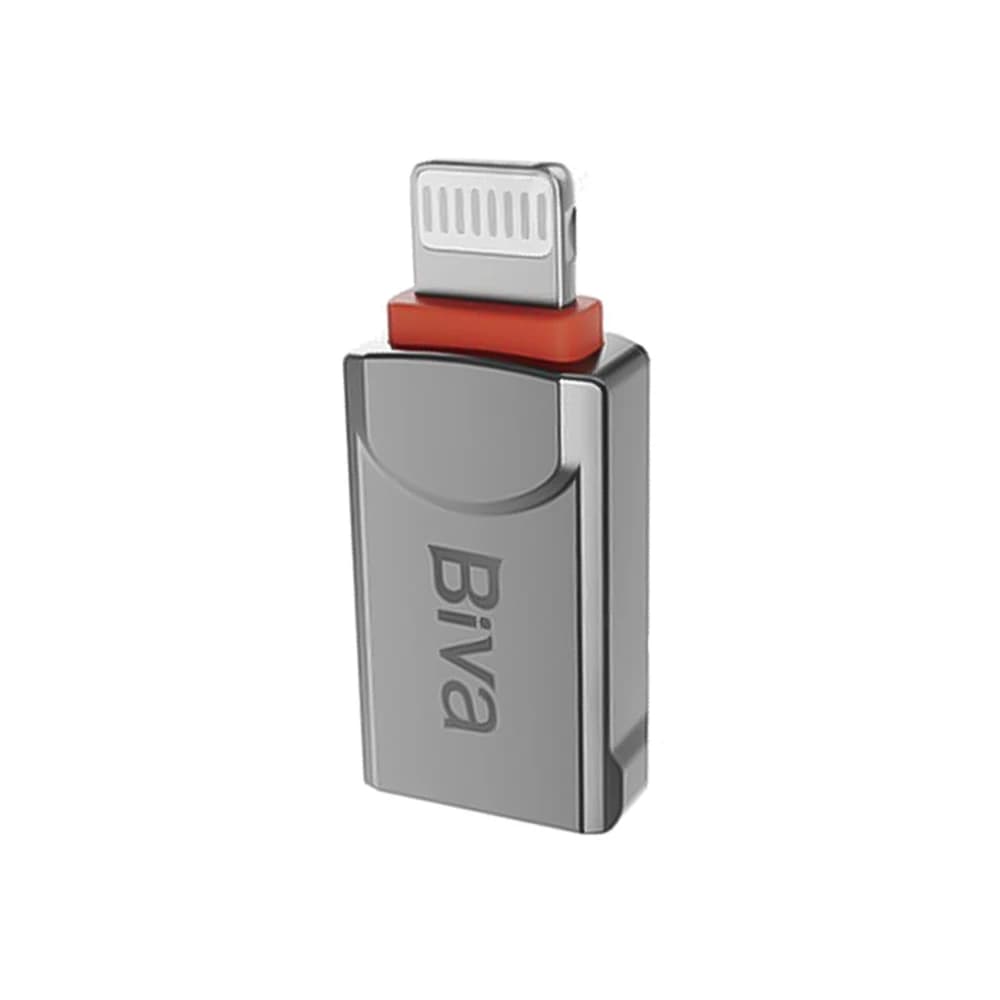 تبدیل OTG آیفون USB-A به لایتنینگ بیوا مدل OTG-02 — تصویر ۲