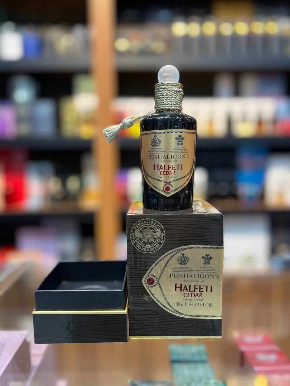 ادکلن پنهالیگونز هالفتی سدار 100میل با رایحه گرم و تلخ | Penhaligon’s Halfeti Cedar