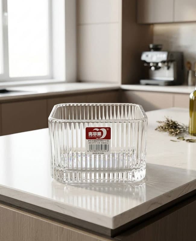 پیاله مربع خطی دلی گلس Deli Glass — تصویر ۵