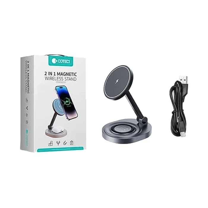 شارژر بی سیم رومیزی کوتتسی مدل BS-001 — تصویر ۵