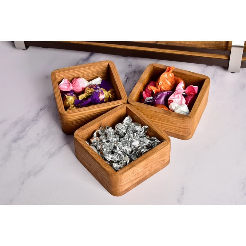 اردور خوری چوبی سه خانه برند بی وی کی طرح مجستیک BVK — تصویر ۲