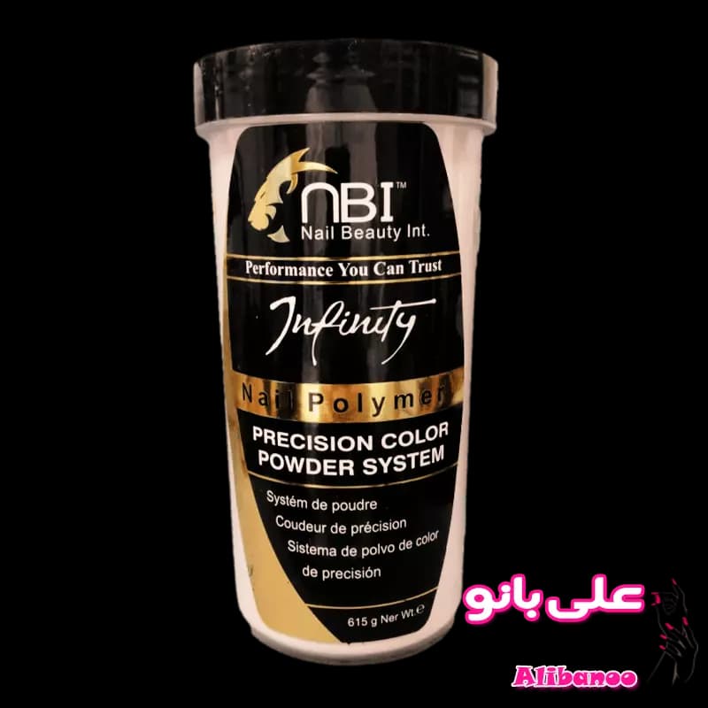 پودر کاشت ناخن ۶۱۵ گرم ان بی آی nBi هلویی ( PEACH )