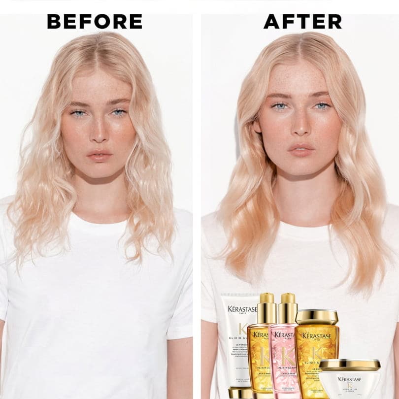 شامپو مغذی و درخشان کننده کراستاس Elixir Ultime Le Bain — تصویر ۴