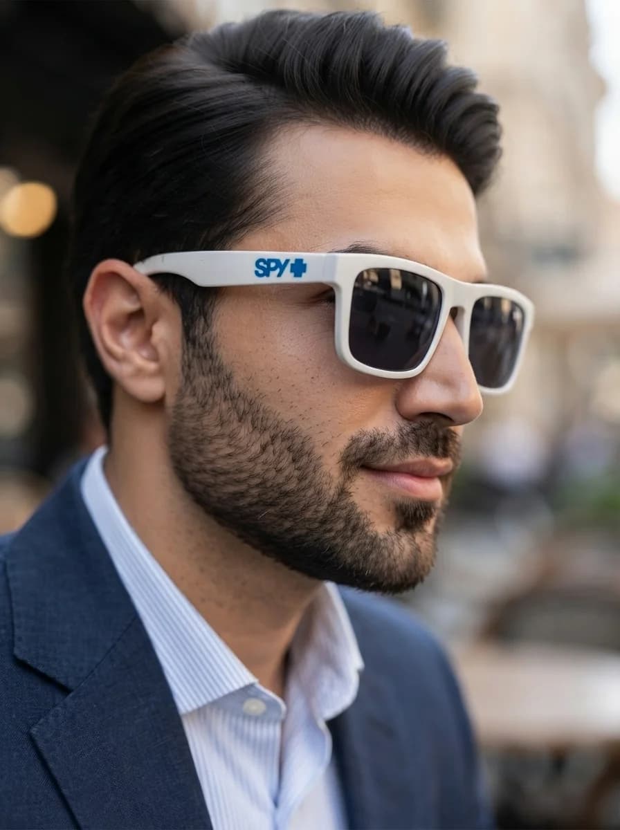 عینک آفتابی اسپرت برند Spy+ فریم کائوچو یووی 400 اورجینال — تصویر ۲