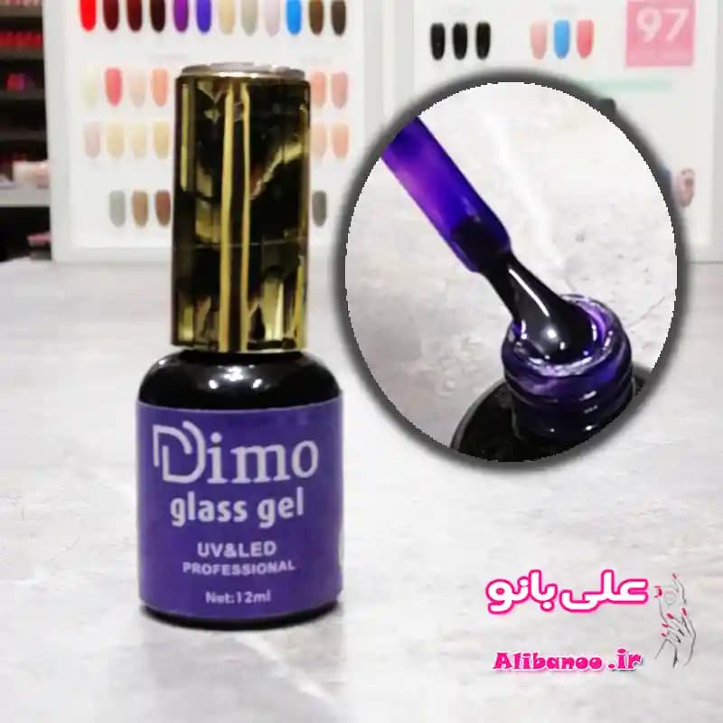 لاکژل ناخن آبنباتی دیمو Dimo شماره ۴