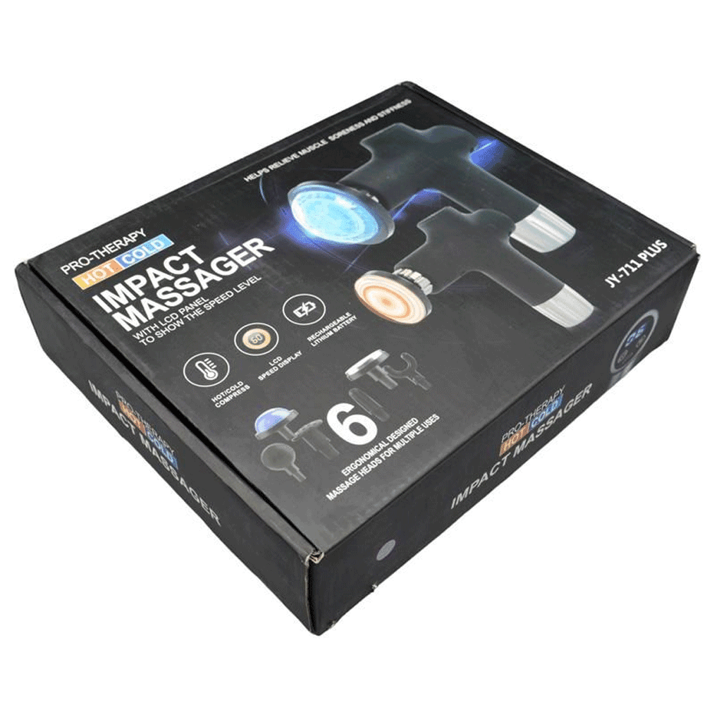 ماساژور تفنگی حرارتی، سرمایشی مدل impact massager — تصویر ۳