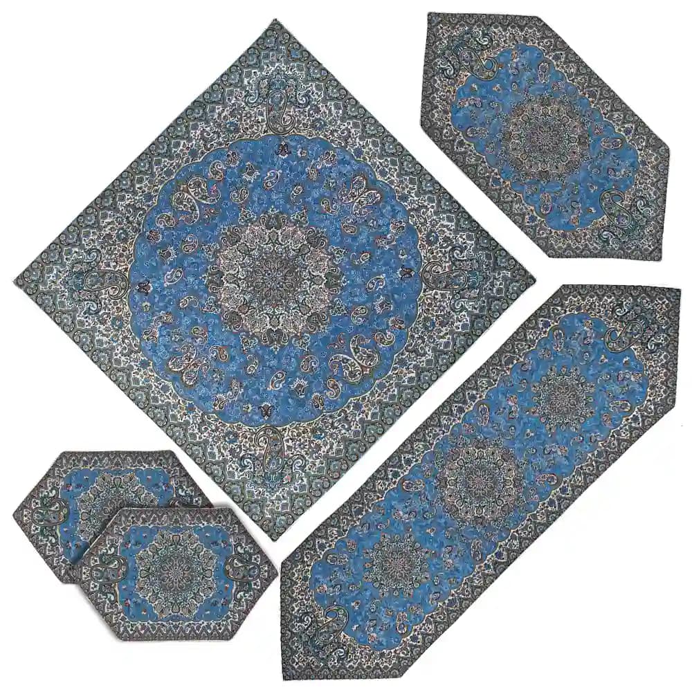ست پنج تکه ترمه همادیس طرح مهستان کد TRM06-5P