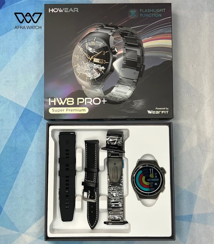 ساعت هوشمند مردانه صفحه گرد مدل HW8 Pro Plus — تصویر ۶