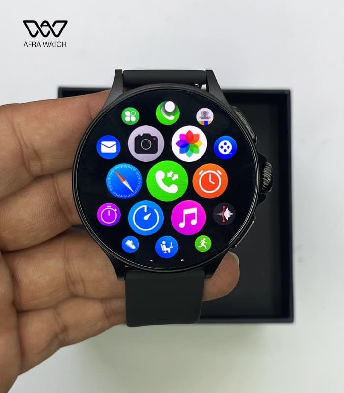 ساعت هوشمند اندروید صفحه گرد سیم کارت خور مدل GT200| 5G — تصویر ۳