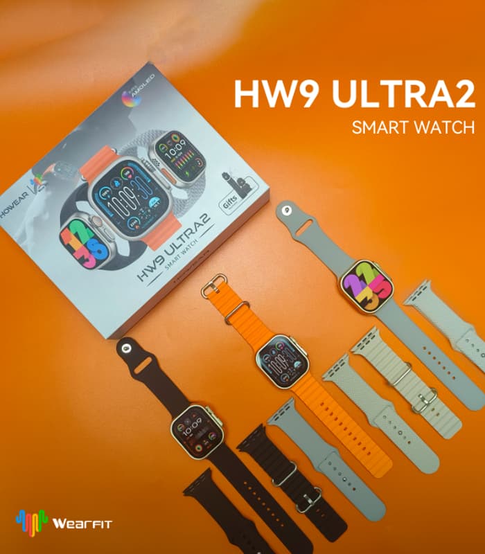 ساعت هوشمند انحصاری طرح اولترا مدل HW9 ULTRA 2 — تصویر ۴
