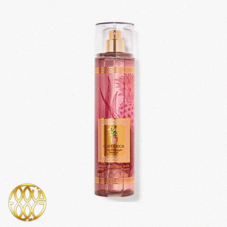 بادی میست کاستاریکا پینک پاین اپل سان رایس (Pink Pineapple Sunrise) ۲۳۶ میل | عطر میوهای تابستانی — تصویر ۲