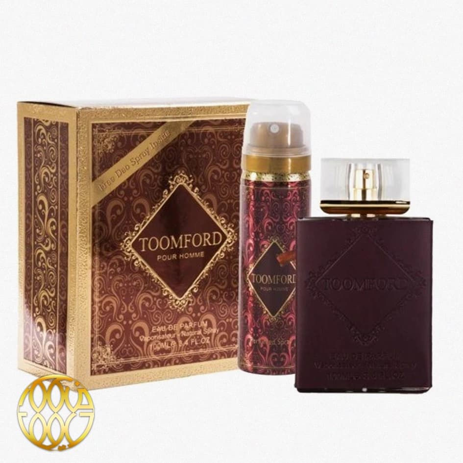 ست ادوپرفیوم مردانه فراگرنس ورد تومفورد پور هوم (Toomford Pour Homme) ۱۰۰ میل | عطر گرم و چرمی چوبی — تصویر ۲