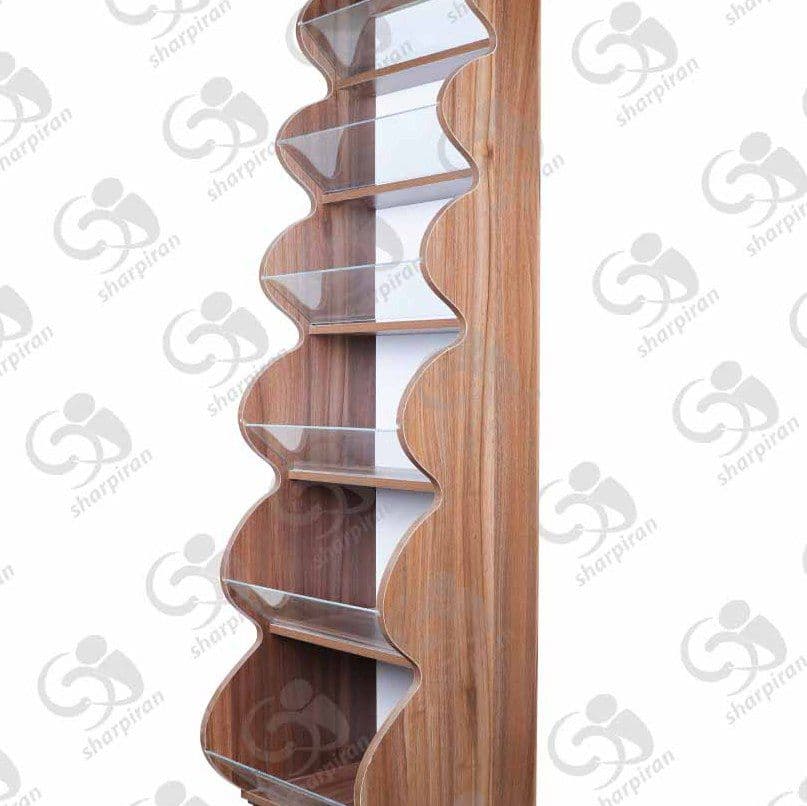 استند شکلات 6 طبقه آبشاری طرح چوب