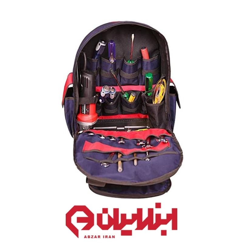 کیف ابزار کوله ای کف لاستیکی زارا مدل 1011 — تصویر ۲