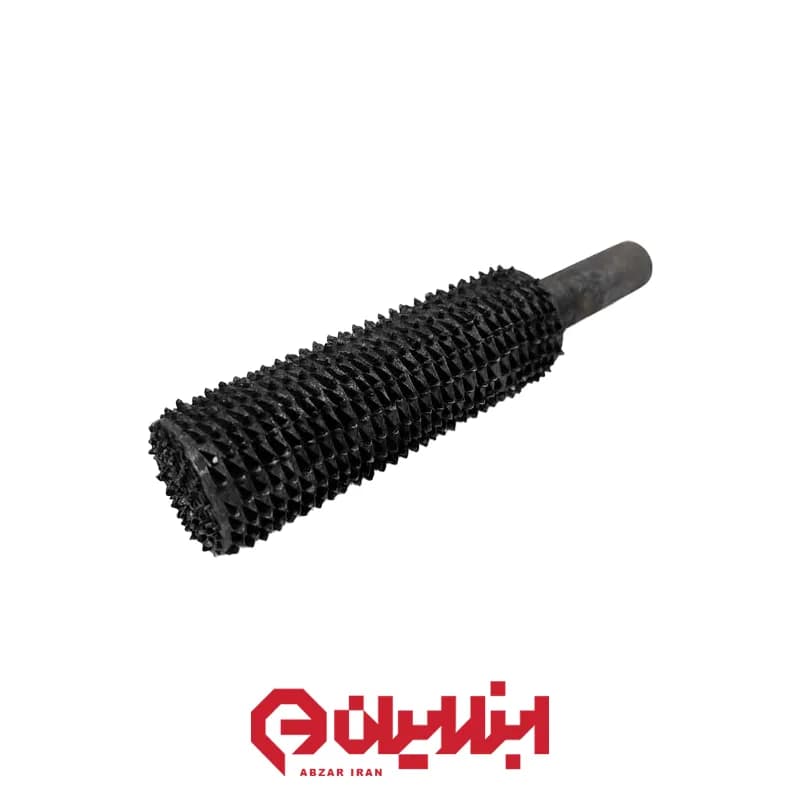 چوب ساب سر دریلی استوانه قطر 30 میلیمتر پایه 10 سانتیمتر نقش جهان