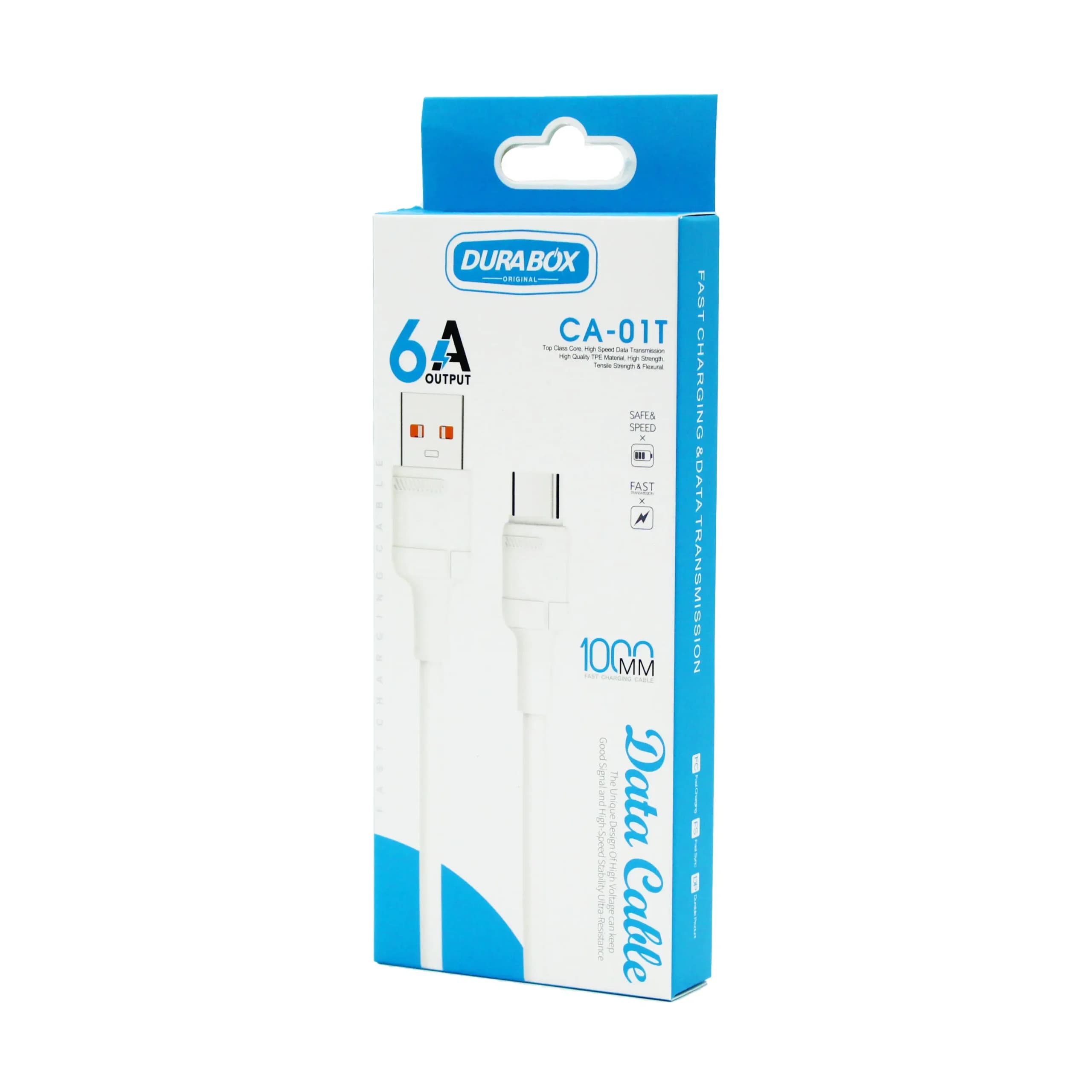 کابل شارژ DURA BOX مدل CA-01T تایپ سی — تصویر ۲