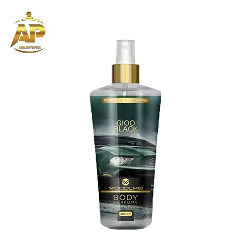 بادی اسپلش مردانه وودلایک مدل جیو بلک Woodlike Gioo Black