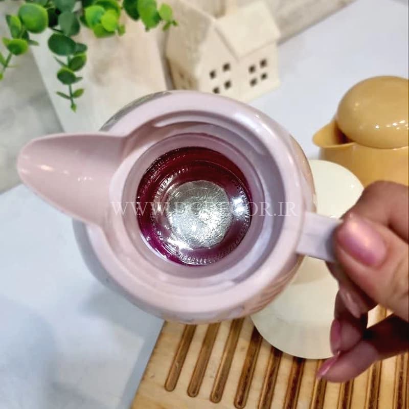 فلاسک داخل شیشه مینیمال تک نفره — تصویر ۲