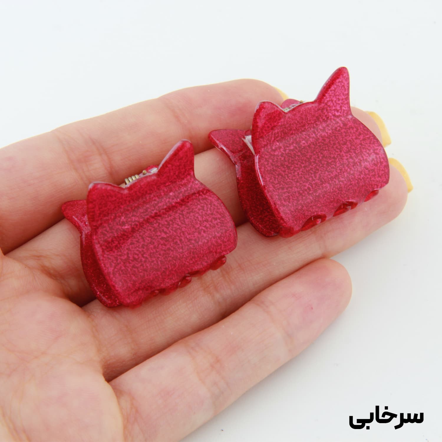 کلیپس دخترانه مدل گربه پک دو عددی — تصویر ۷
