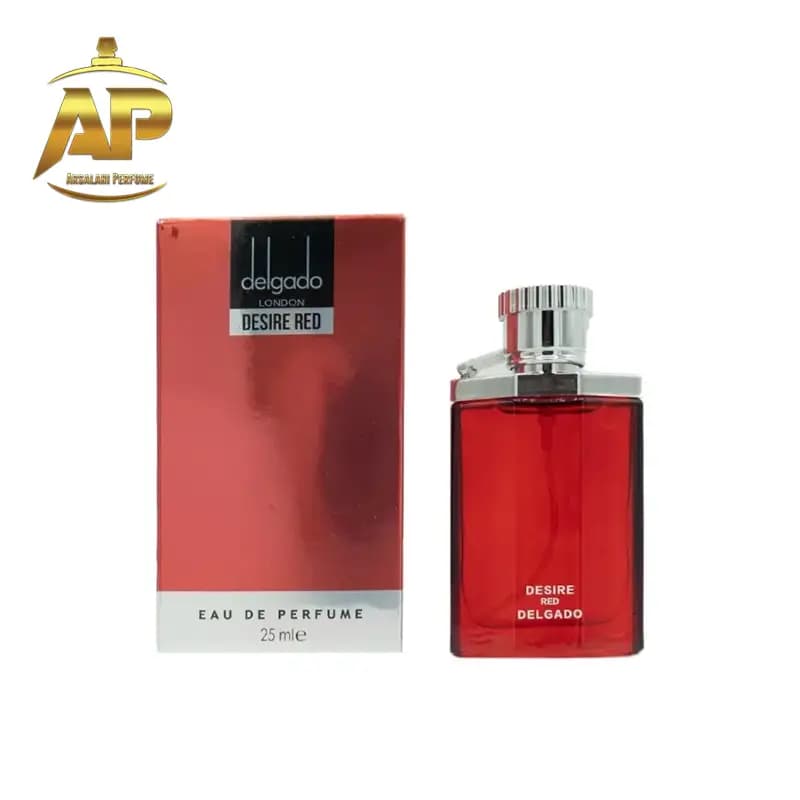 عطر جیبی دلگادو مدل دیزایر رد Delgado Desire Red — تصویر ۲