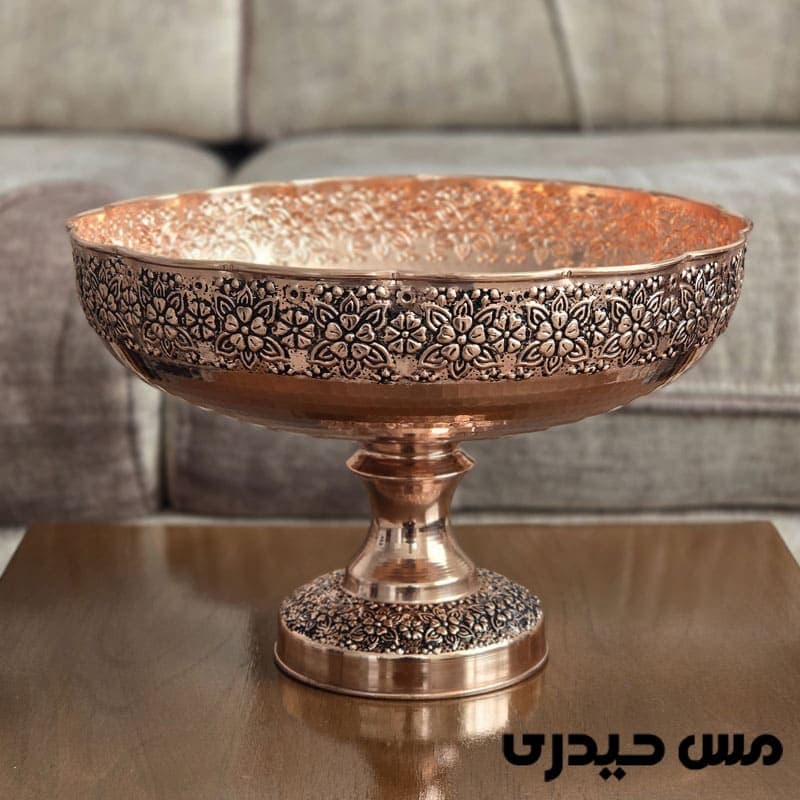میوه خوری مسی مدل مدل فاخر ( ساخت زنجان )