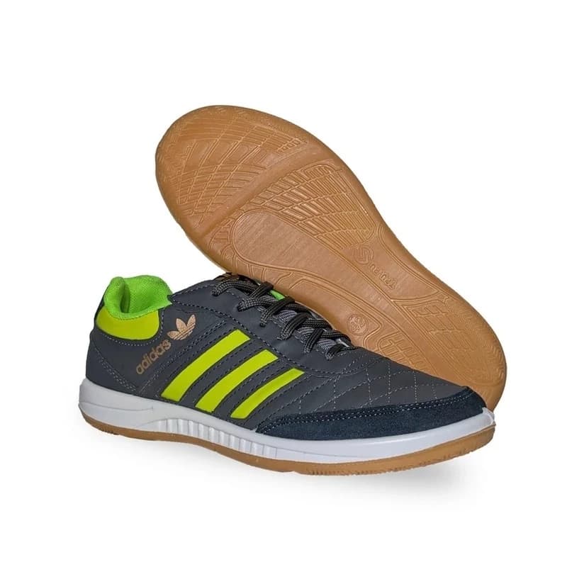 کفش سالنی آدیداس (Adidas) المپیک رنگ طوسی — تصویر ۷