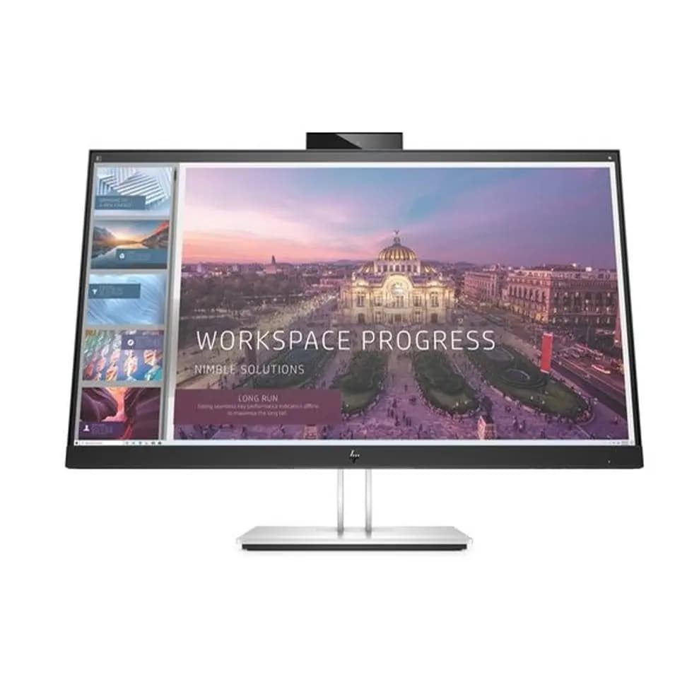 مانیتور استوک اچ پی 24 اینچ وبکم دار مدل HP EliteDisplay E243d — تصویر ۲