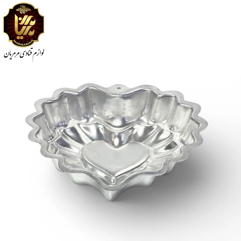 قالب آلومینیومی قلب طرح دار — تصویر ۲